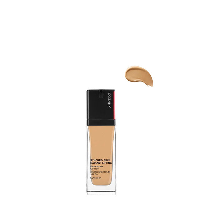 Shiseido Synchro Skin Radiant Lifting Base Líquida Cor 340 Oak 30ml