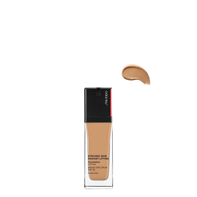 Shiseido Synchro Skin Radiant Lifting Base Líquida Cor 350 Maple 30ml