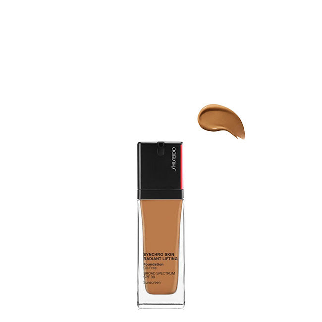 Shiseido Synchro Skin Radiant Lifting Base Fluida Cor 420 Bronze 30ml