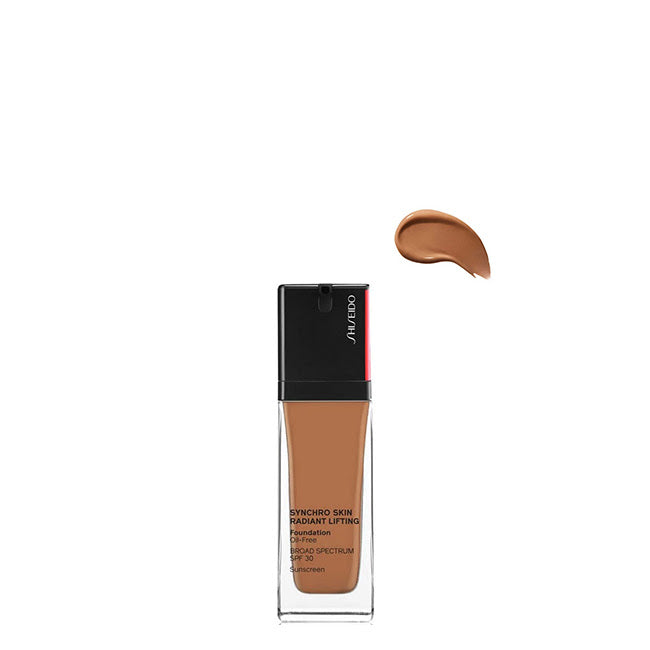 Shiseido Synchro Skin Radiant Lifting Base Fluida Cor 430 Cedar 30ml