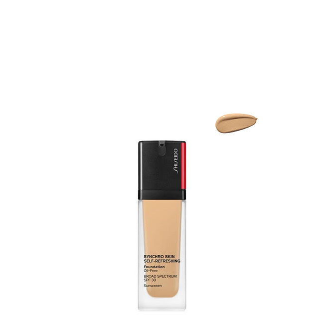 Shiseido Synchro Skin Self-Refreshing Base Fluida Cor 330 Bamboo 30ml