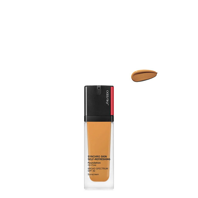 Shiseido Synchro Skin Self-Refreshing Base Fluida Cor 420 Bronze 30ml