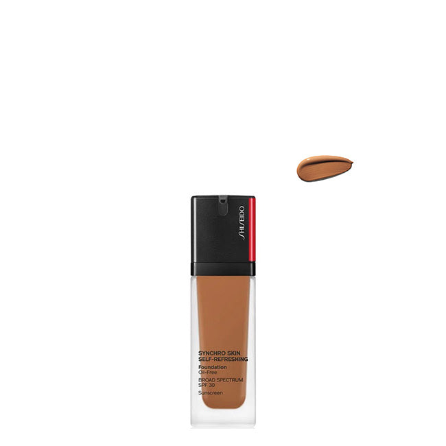 Shiseido Synchro Skin Self-Refreshing Base Fluida Cor 460 Topaz 30ml