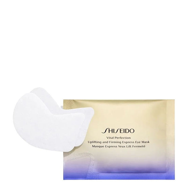 Shiseido Vital Perfection Uplifting & Firming Eye Mask Máscara Contorno de Olhos x12