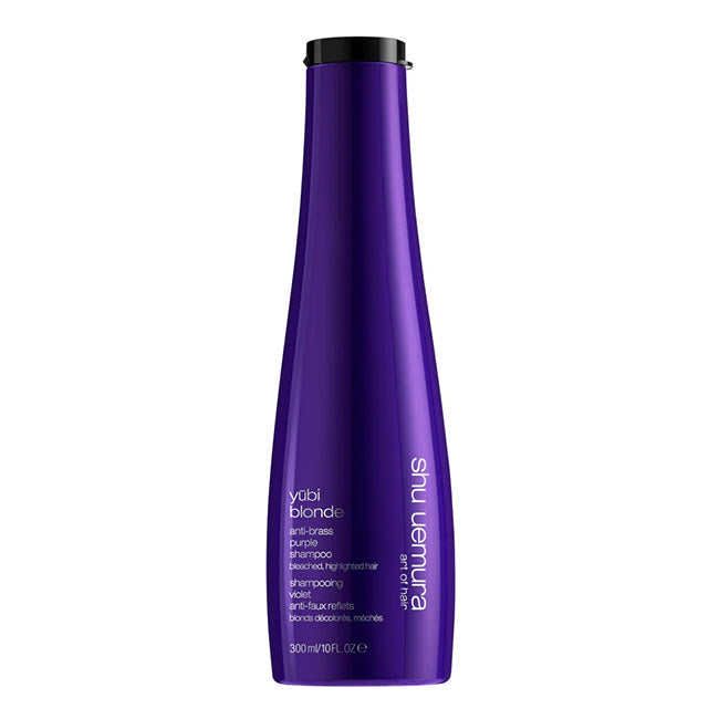 Shu Uemura Yubi Blonde Anti-Brass Purple Shampoo Neutralizador 300ml