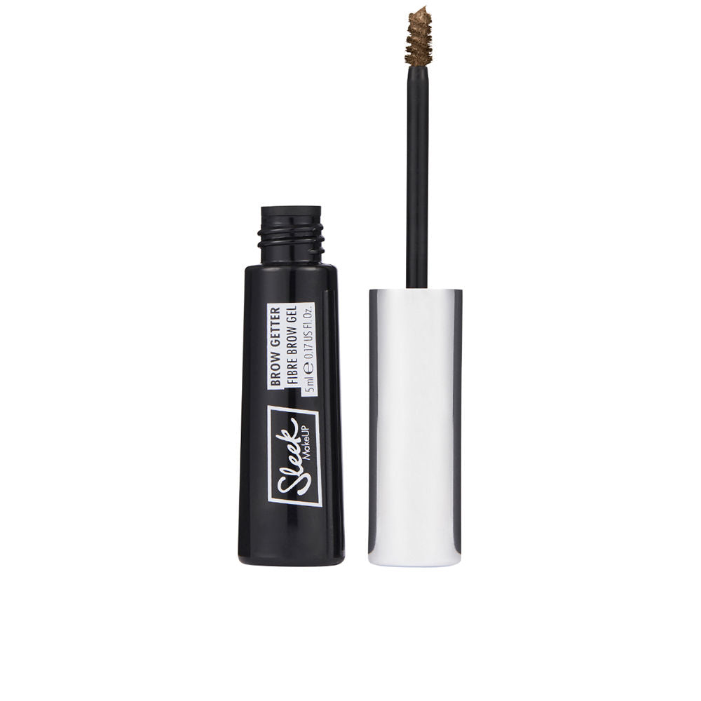 Sleek Brow Getter Gel de Sobrancelhas com Fibras Cor Medium Brown 5ml