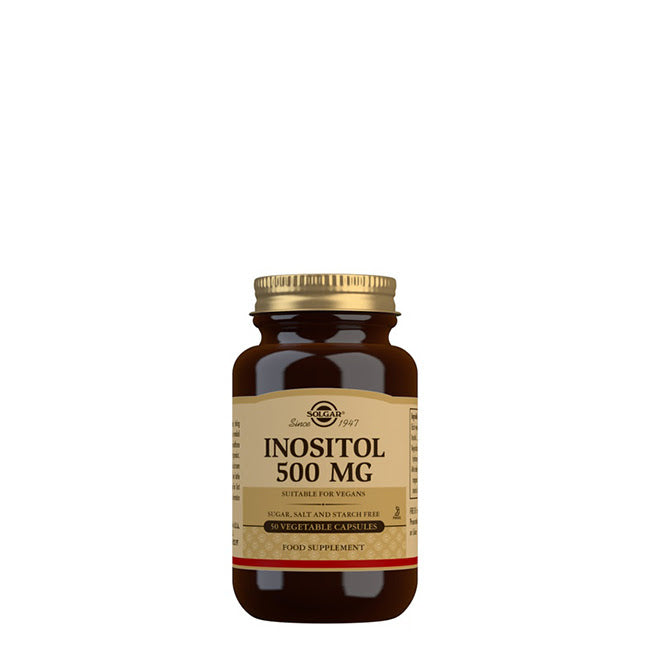 Solgar Inositol 500mg Cápsulas Vegetais x50