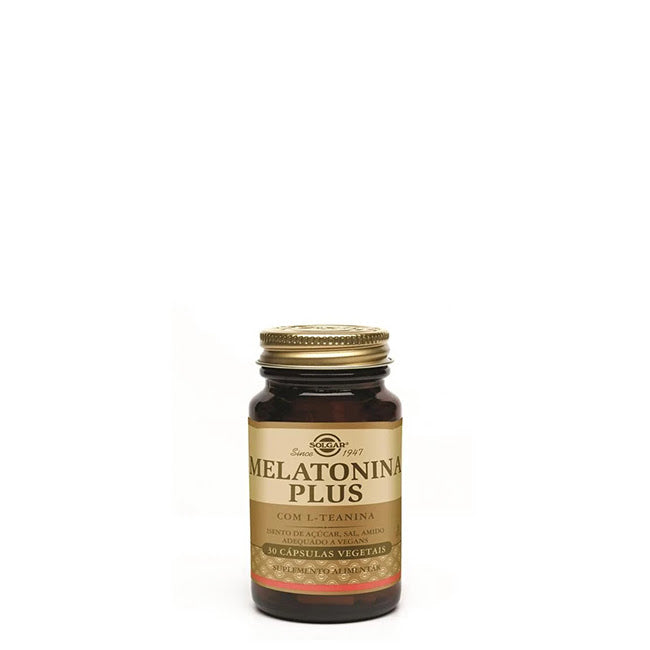 Solgar Melatonina Plus Cápsulas Vegetais x30