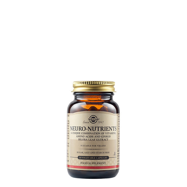 Solgar Neuro Nutrientes Cápsulas Vegetais x60