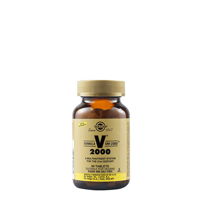 Solgar VM-2000 Suplemento Multivitamínico 90 Comprimidos