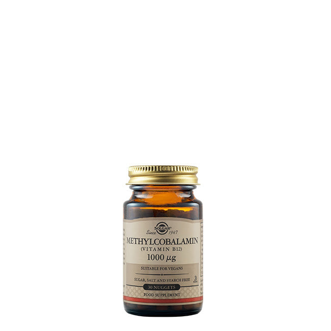 Solgar Vitamin B12 Methylcobalamin 1000mcg 30 Comprimidos