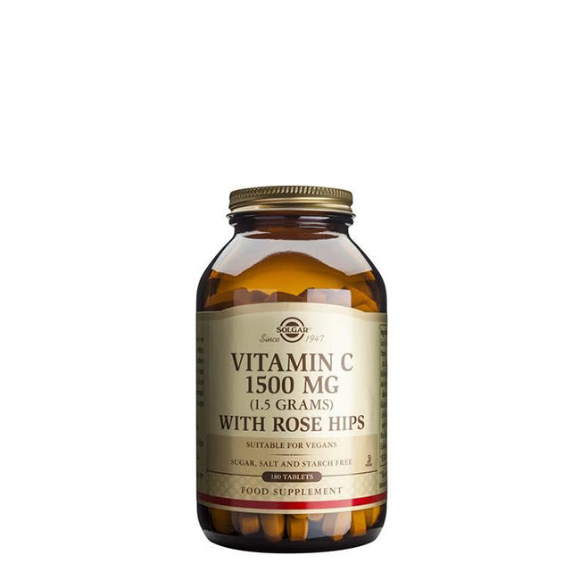 Solgar Vitamina C 1500mg Frutos da Roseira Brava Comprimidos x180
