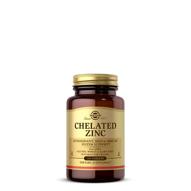 Solgar Zink cheliert 22mg 100 Tabletten