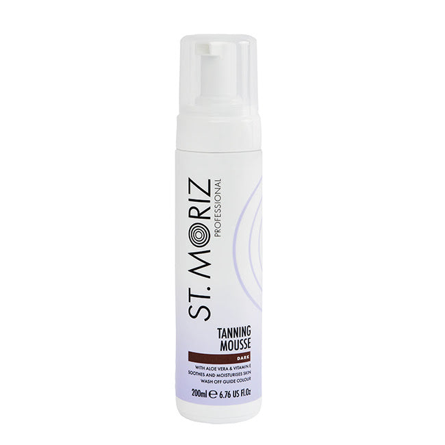 St. Moriz Professional Tanning Mousse Bronzeadora Dark 200ml