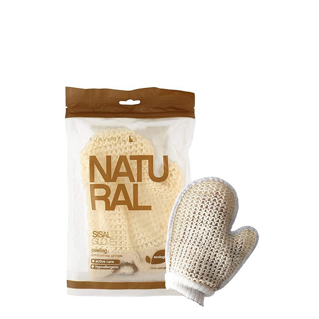 Suavipiel Natural Sisal Glove Luva de Limpeza Natural