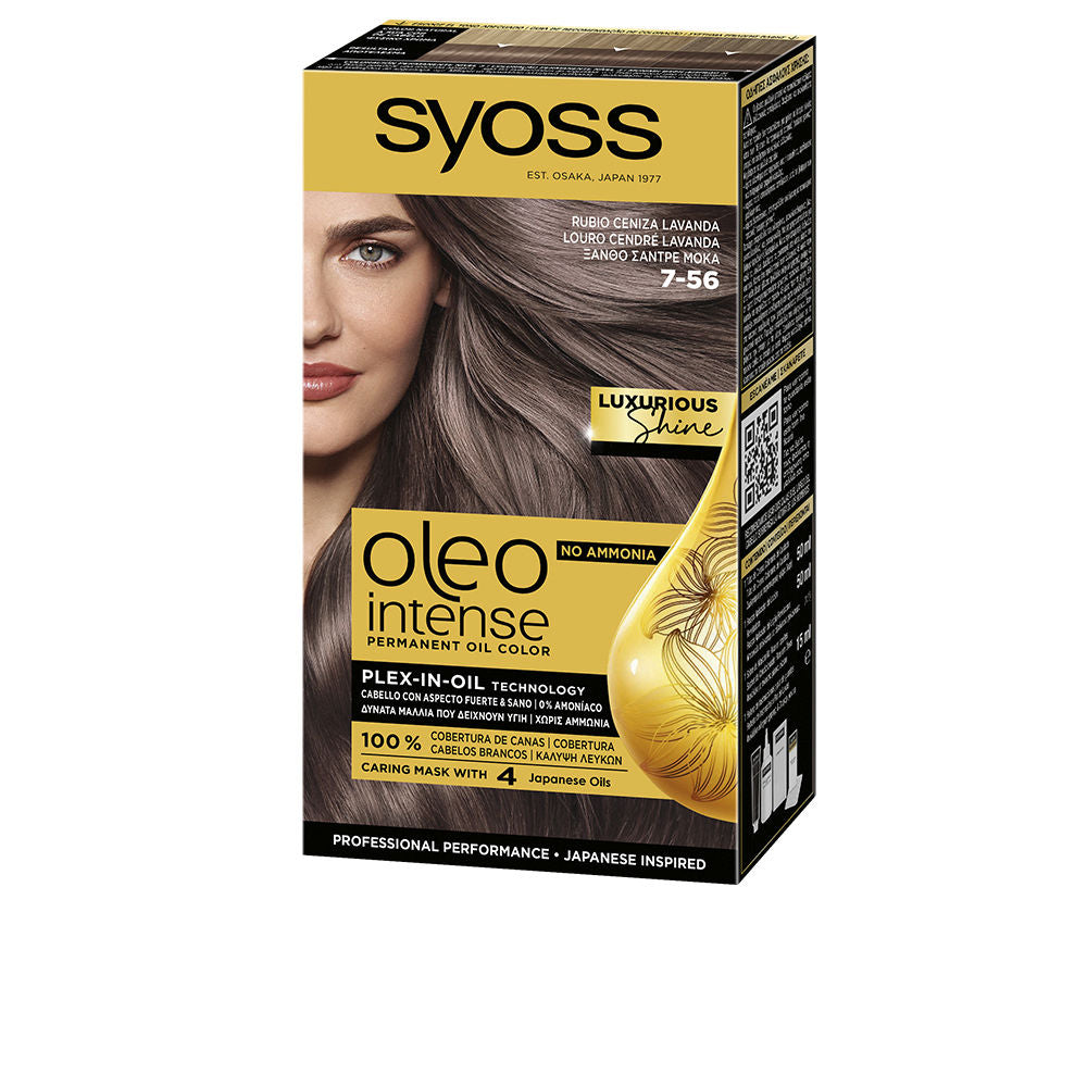 Syoss Oleo Intense Permanent Oil Color 7-56 Lavender Ash Blonde