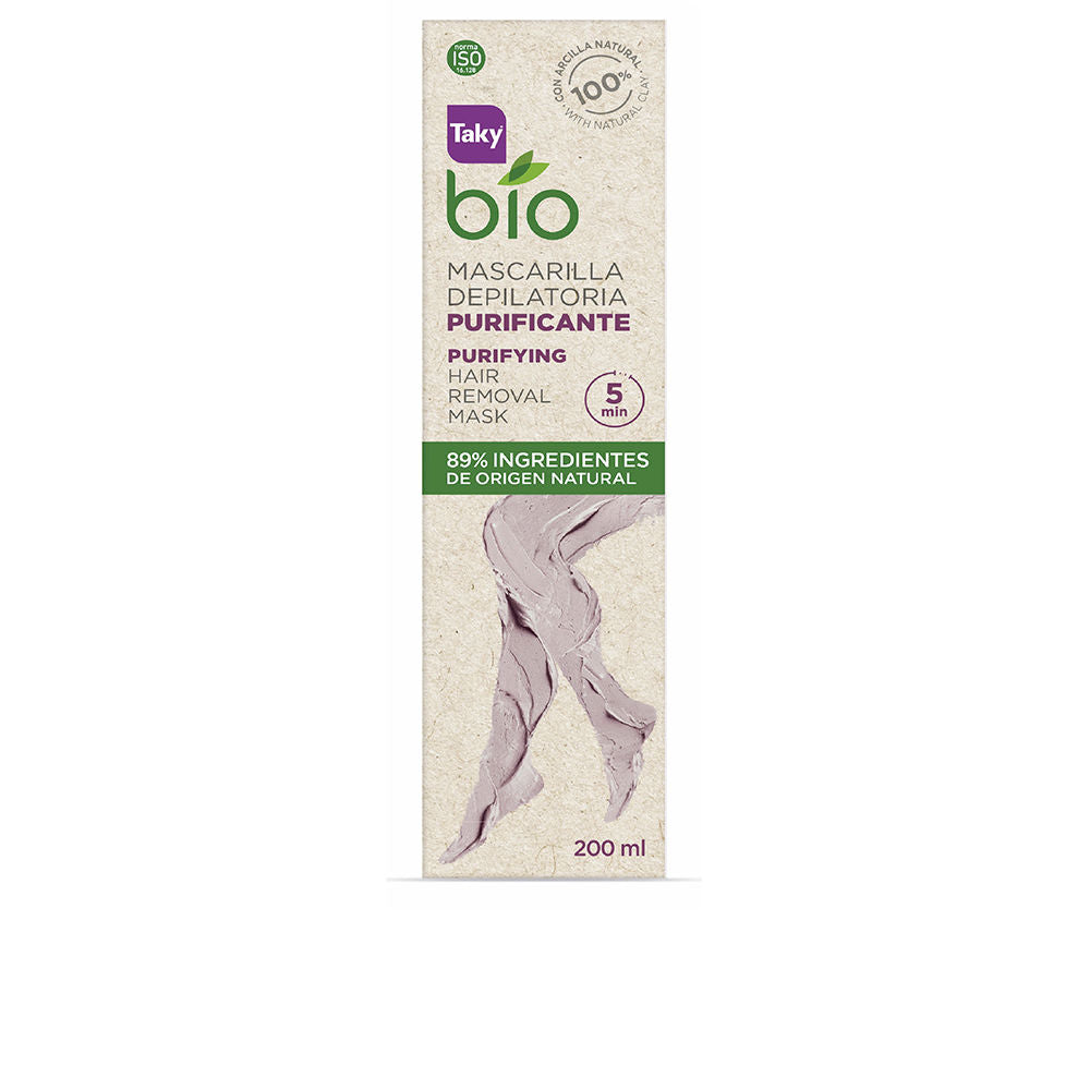 Taky Bio Natural Máscara Depilatória Purificante 200ml