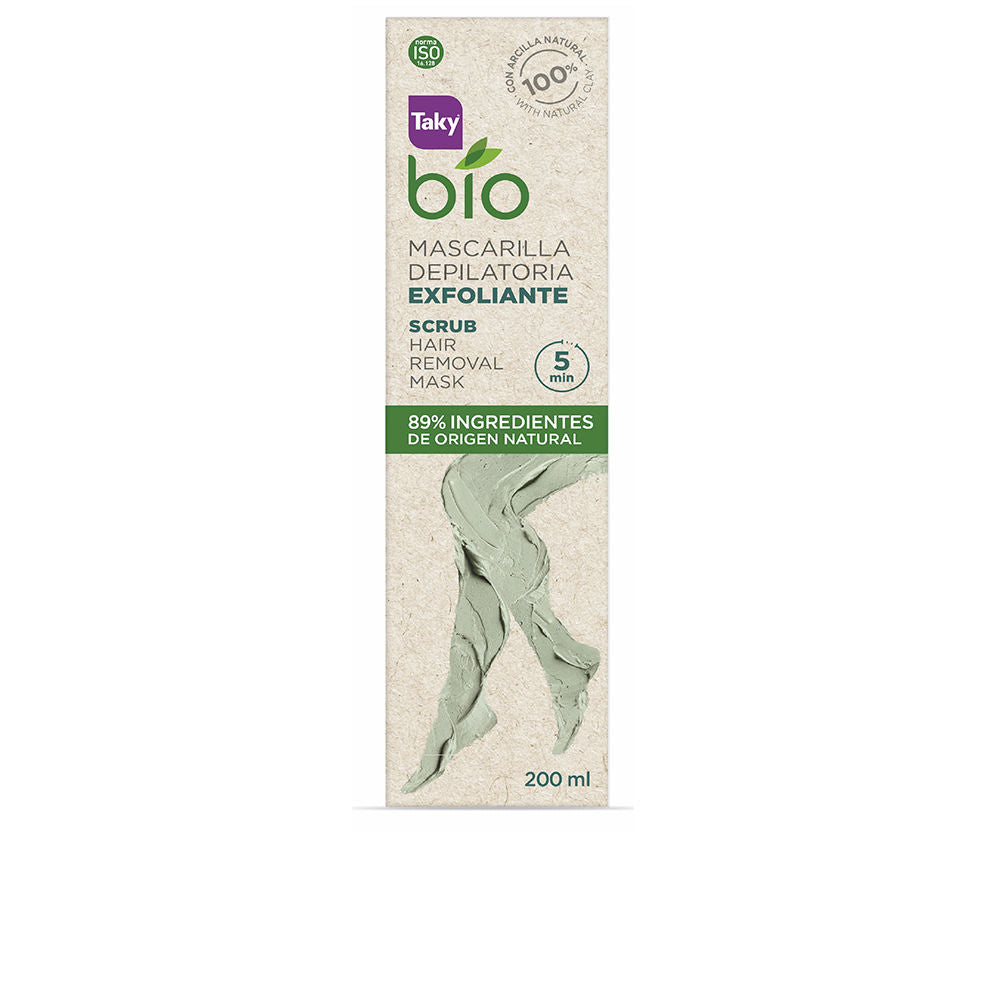 Taky Bio Natural Máscara Depilatória Esfoliante 200ml