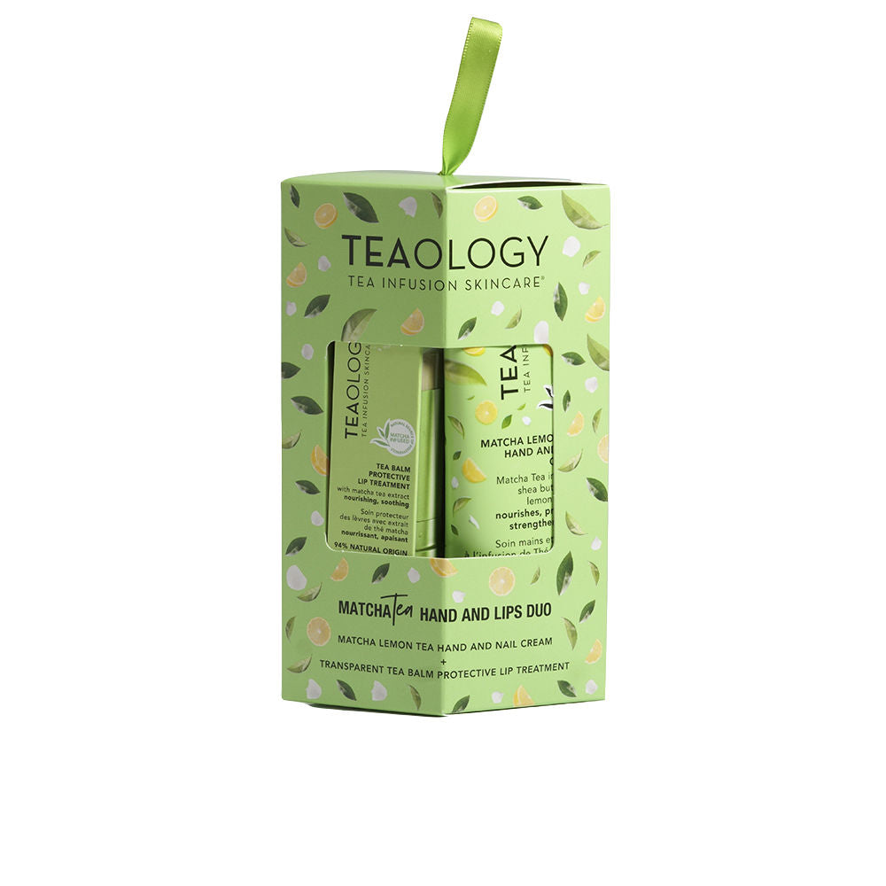 Teaology Conjunto de Mãos e Lábios Matcha Lemon