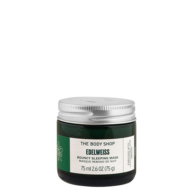 The Body Shop Edelweiss Sleeping Mask Máscara de Noite Renovadora 75ml