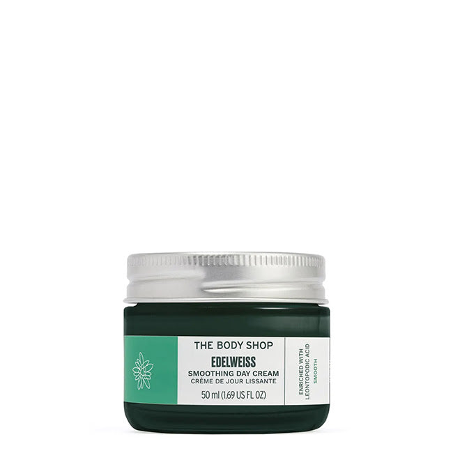 The Body Shop Edelweiss Smoothing Day Cream Creme de Dia Suavizante 50ml