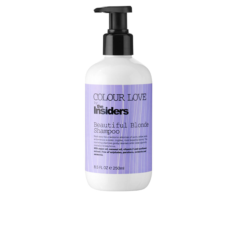 The Insiders Colour Love Beautiful Blonde Shampoo 250ml