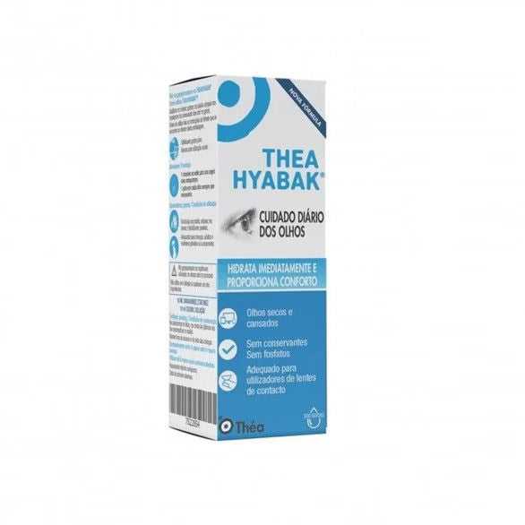 Hyabak 0 15% Solução Hipotónica Gotas Oftálmicas 10ml