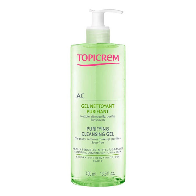 Topicrem AC Gel de Limpeza Purificante 400ml