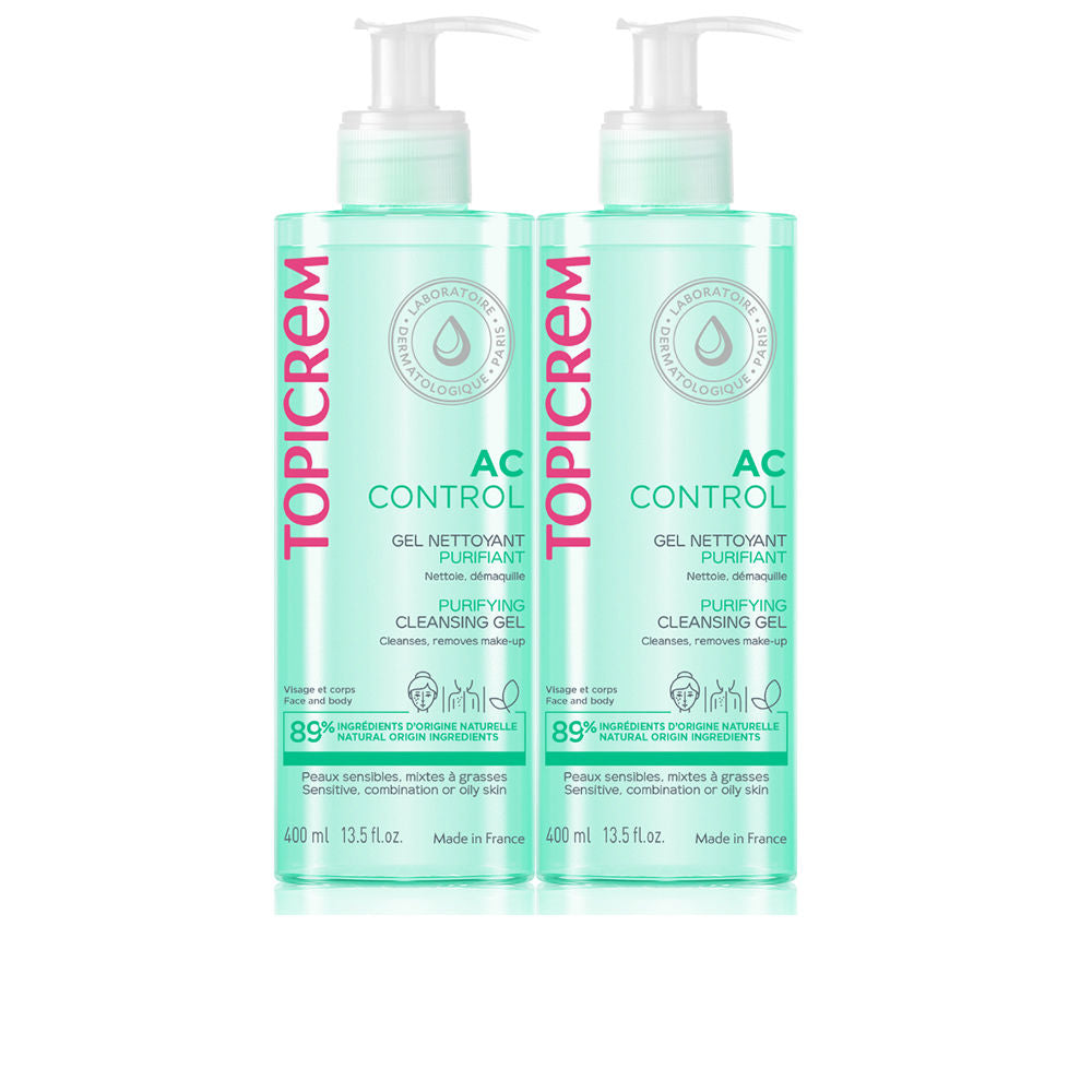 Topicrem AC Purifying Cleansing Gel Duo 2x400ml