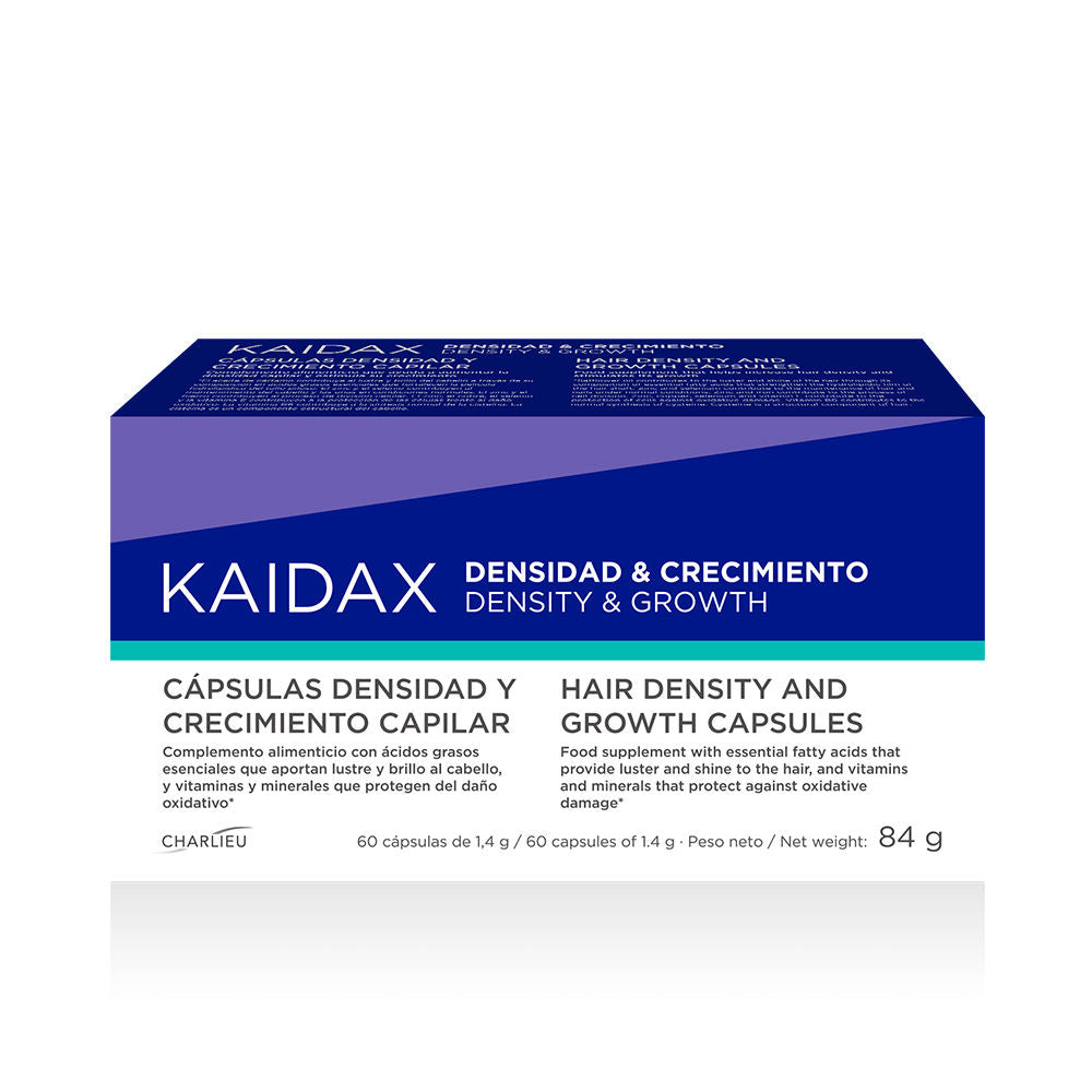 Cápsulas Topicrem Kaidax para el crecimiento y la densidad del cabello (60 unidades)