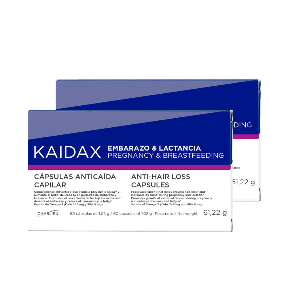 Topicrem Kaidax Pregnancy & Breastfeeding Anti-Hair Loss Capsules Duo 2x60