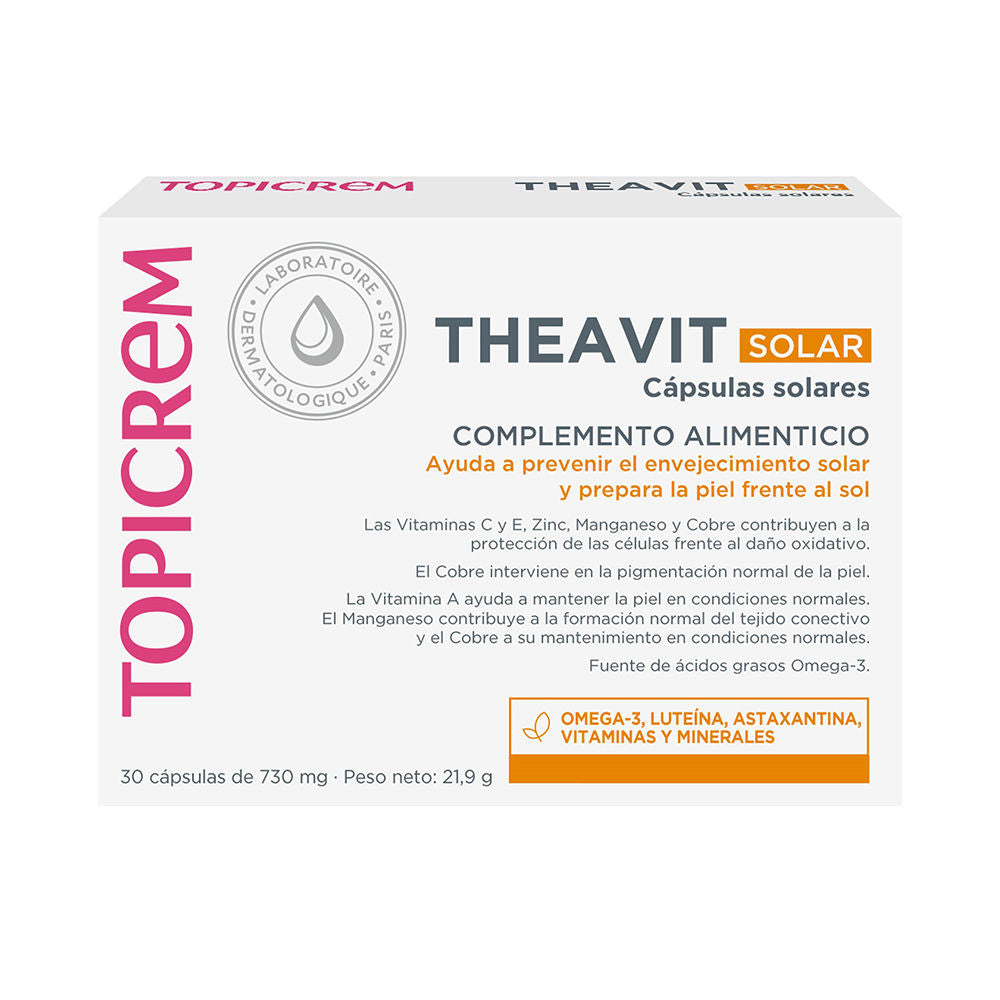 Topicrem Theavit Solar Capsules x30