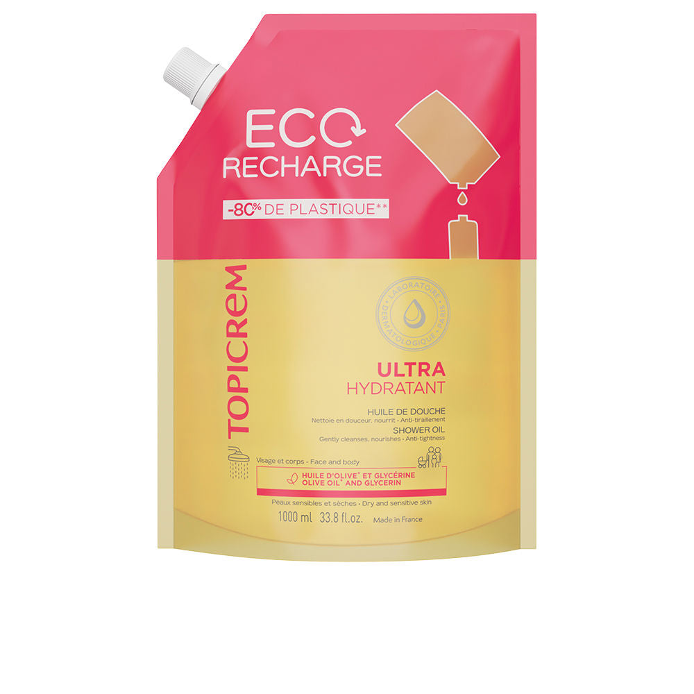 Topicrem UH Óleo de Banho Recarga 1000ml