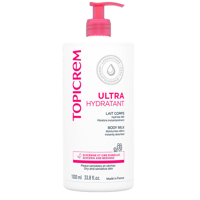 Topicrem Leite de Corpo Ultrahidratante 1000ml