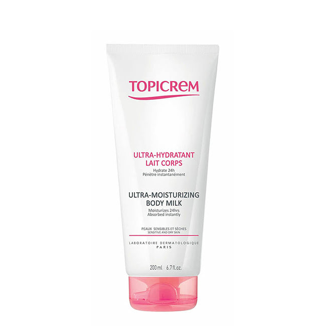 Topicrem Ultra Moisturizing Body Milk Loção Corporal 200ml