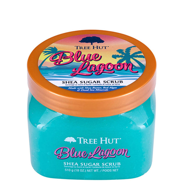 Tree Hut Blue Lagoon Esfoliante de Açúcar e Karité 510g