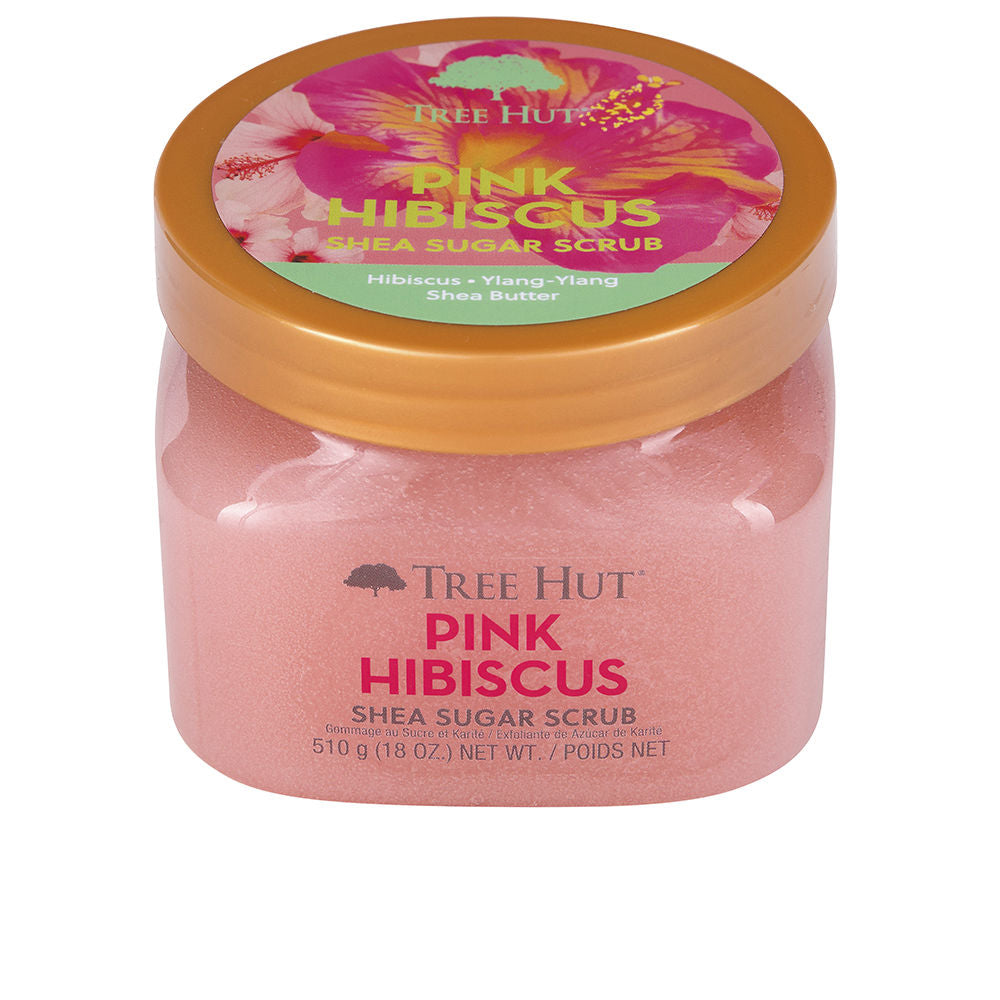 Tree Hut Pink Hibiscus Esfoliante de Açúcar e Karité 510g
