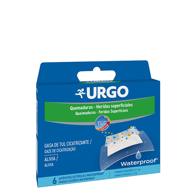 Urgo Queimaduras Pensos à Prova de Água x6