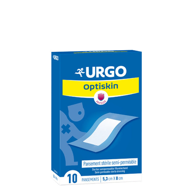 Urgo Optiskin 5,3x8cm Pensos Transparentes x10