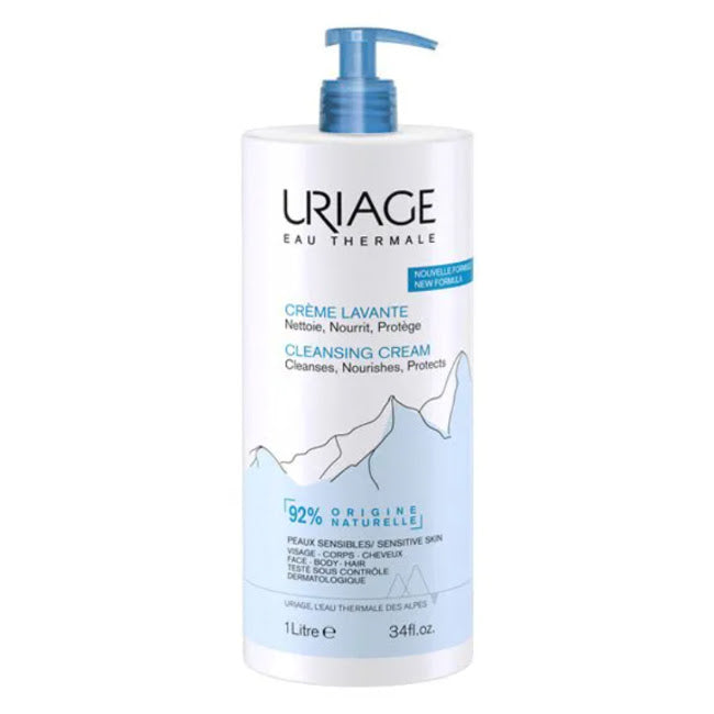 Crema Limpiadora Uriage 1000 ml