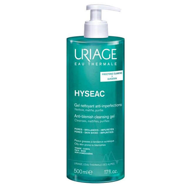 Uriage Hyséac Gel de Limpeza 500ml