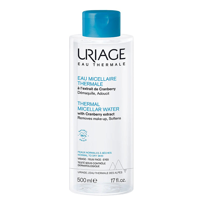 Uriage Eau Thermale Água Micelar para Pele Normal a Seca 500ml