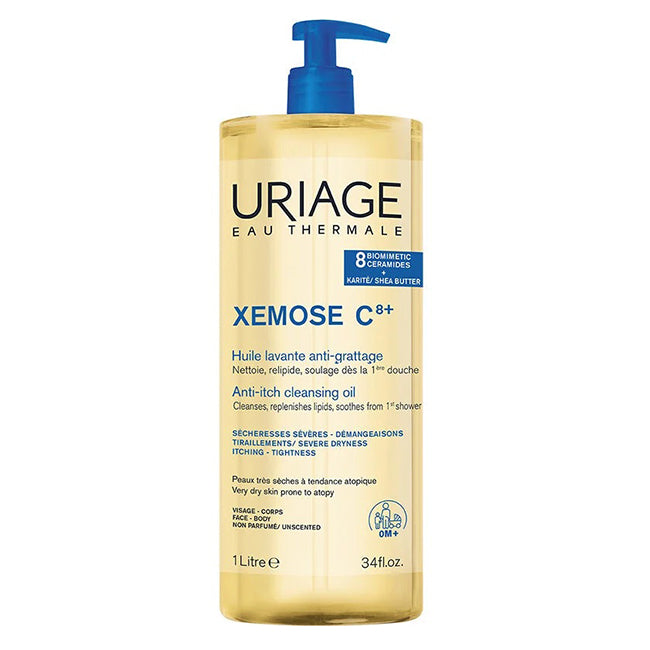 Uriage Xémose C8+ Óleo de Limpeza 1000ml