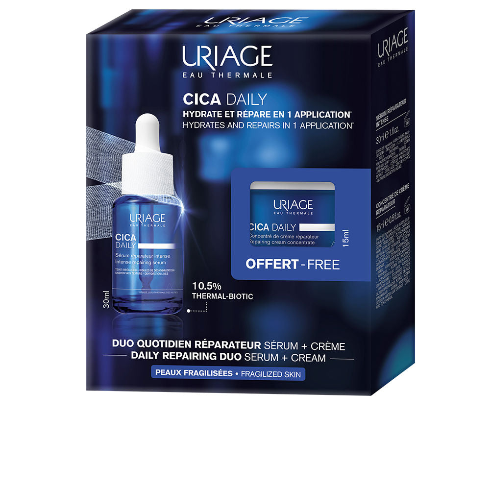 Uriage Cica Daily Conjunto Sérum Reparador Intensivo