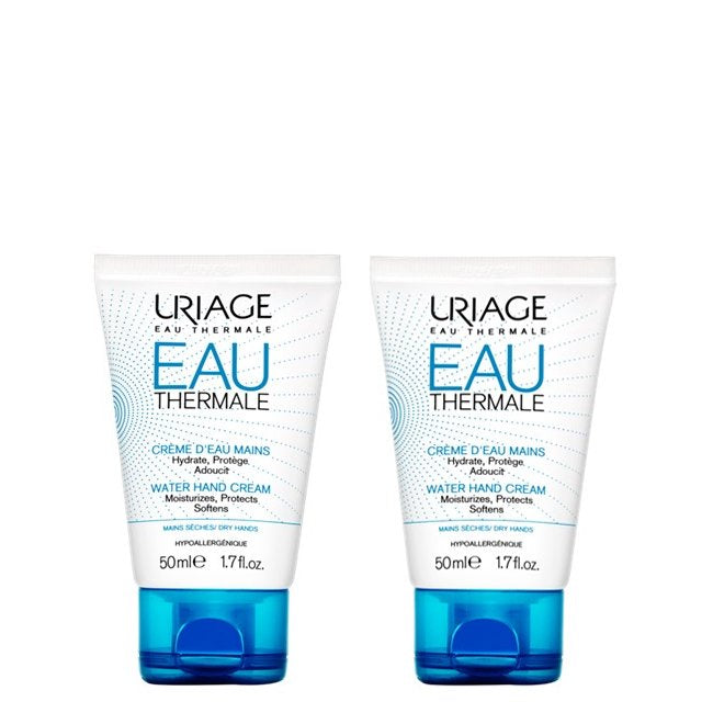 Uriage Eau Thermale Crema de Agua de Manos Duplo 50ml + 50ml