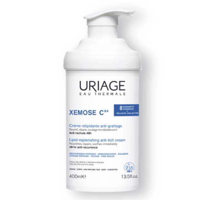 Crema emoliente Uriage Xémose C8+ 400 ml