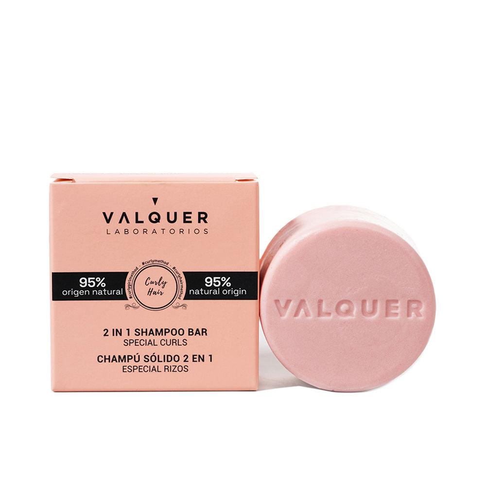 Valquer Curly Hair 2 In 1 Solid Shampoo 50g