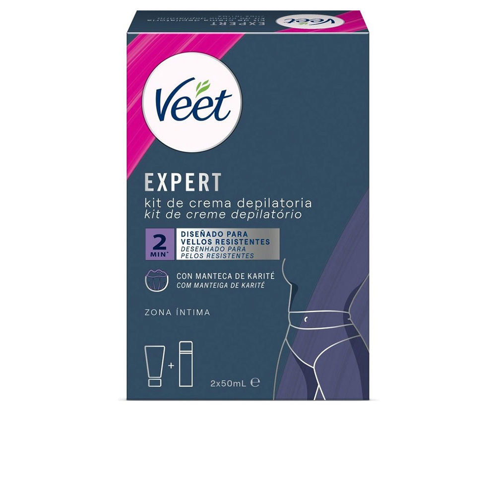 Veet Expert Kit Creme Depilatório para Biquíni 2x50ml