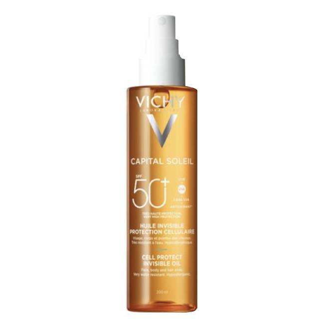 Vichy Capital Soleil Cell Protect SPF50+ Óleo Invisível 200ml