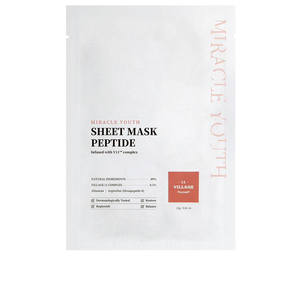 Village 11 Factory Miracle Youth Máscara de Tecido Peptide 23g